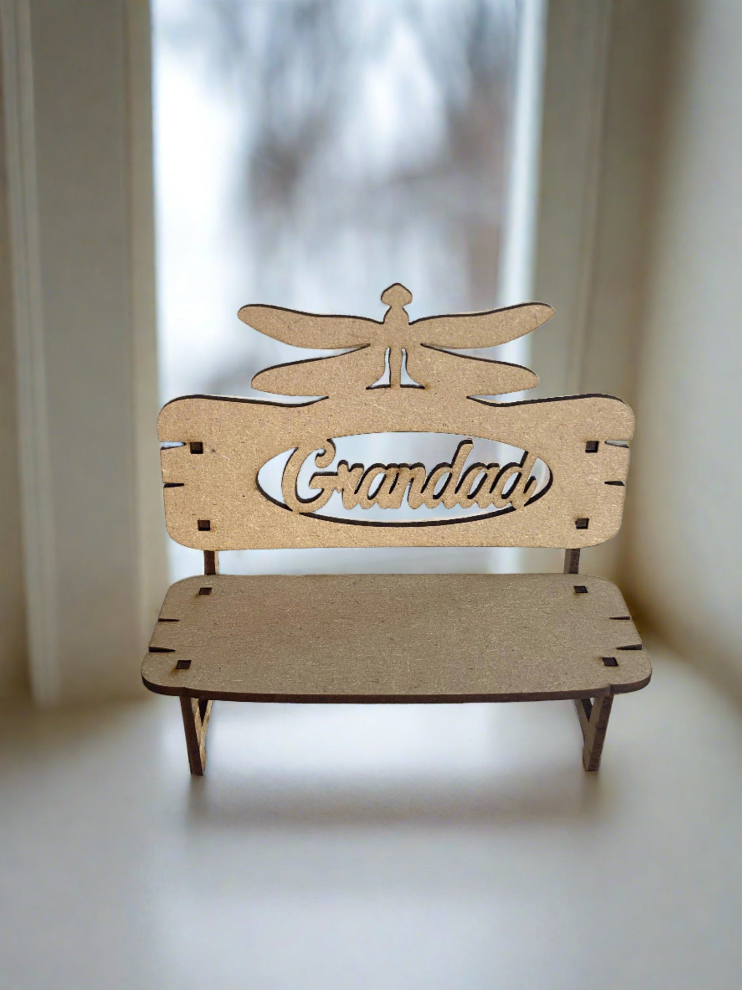 Personalised memorial bench different shapes - Laser LLama Designs Ltd