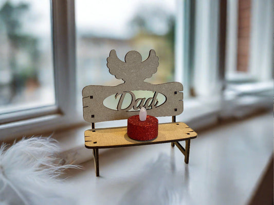 Personalised memorial bench different shapes - Laser LLama Designs Ltd