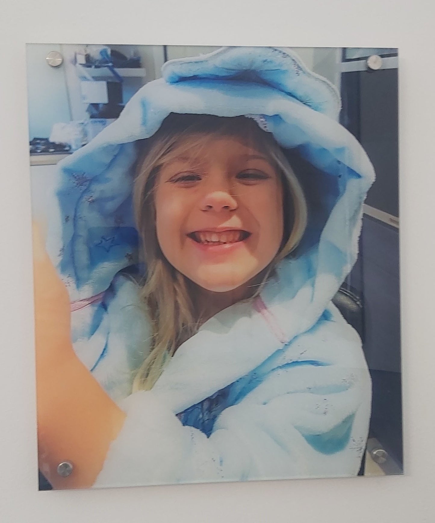 Your photo/logo UV printed directly onto premium Acrylic - Laser LLama Designs Ltd