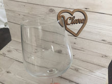 Load image into Gallery viewer, Personalised wedding &amp; party glass name - Laser LLama Designs Ltd