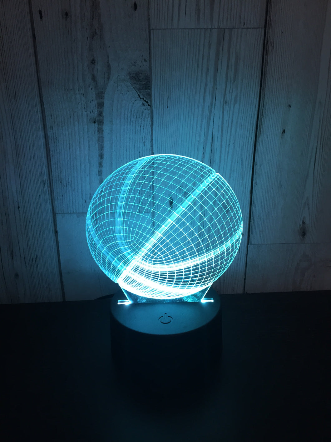 LED light up Football ball display- 9 colour options with remote! - Laser LLama Designs Ltd