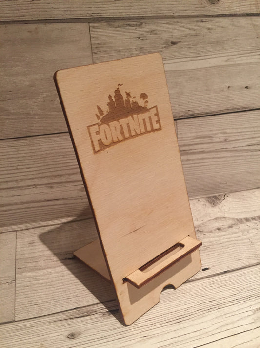Fortnite phone stand - Laser LLama Designs Ltd