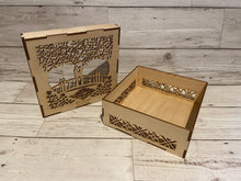 Load image into Gallery viewer, Personalised wooden box - Laser LLama Designs Ltd